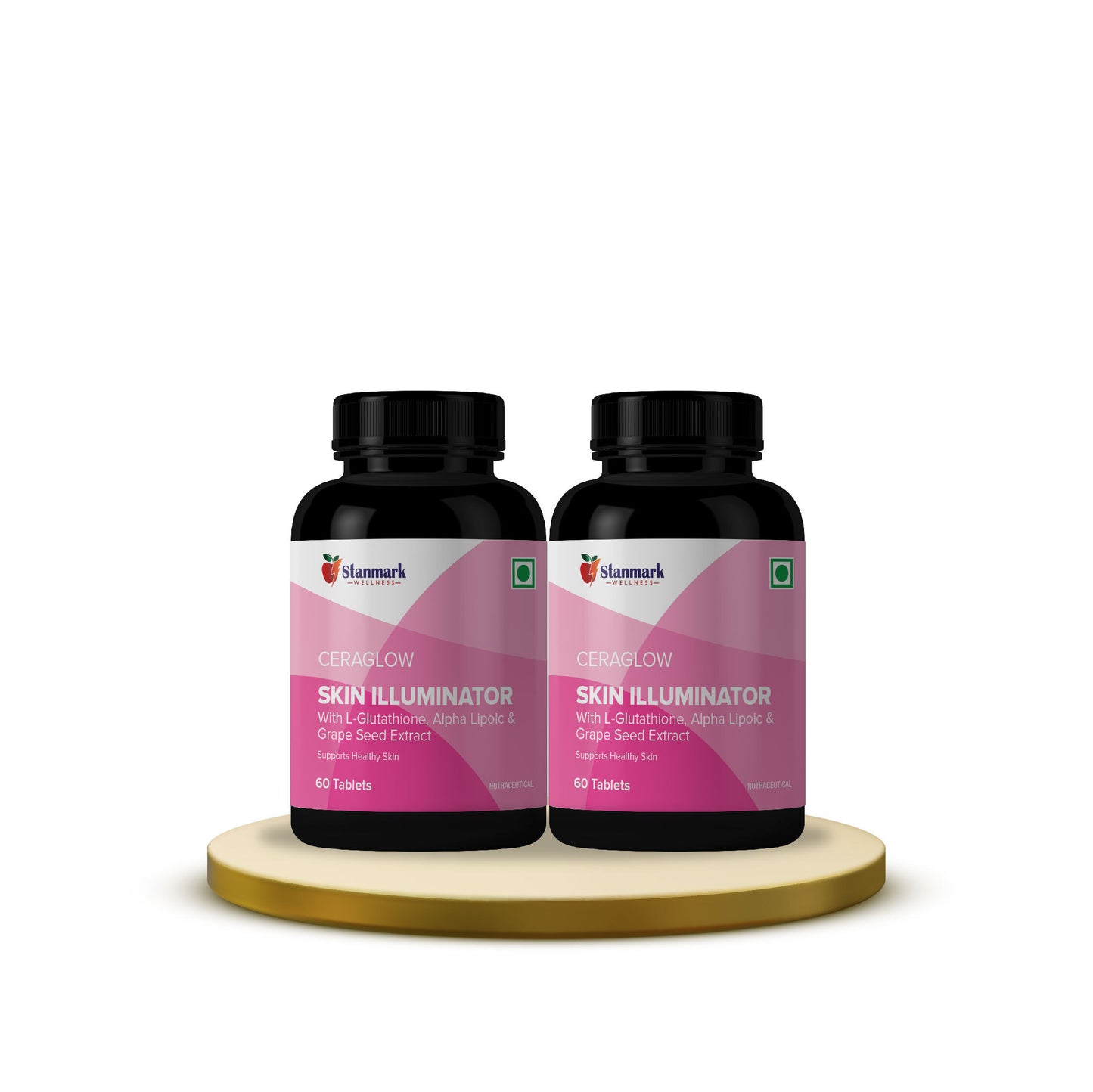 Ceraglow L-Glutathione + Niacinamide Skin Illuminator tablets