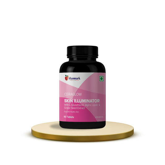 Ceraglow L-Glutathione + Niacinamide Skin Illuminator tablets - Stanmark Wellness